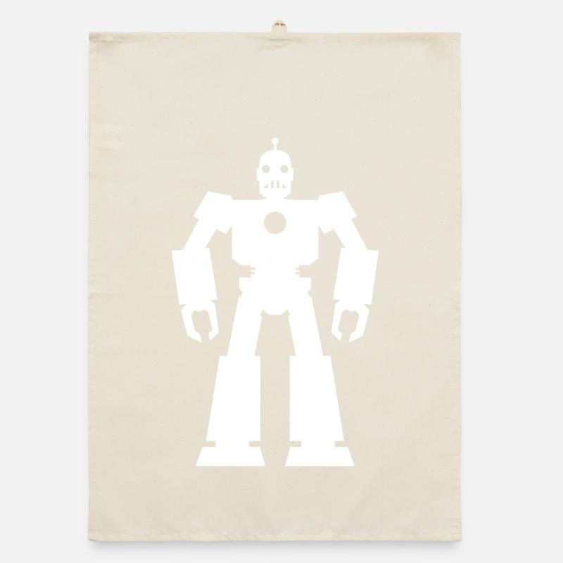 Robots – Technologie de l’IA Science-fiction Nerd Design Torchon bio