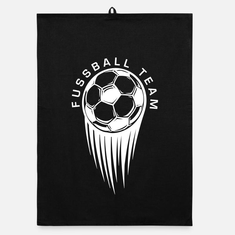 Fussball Team Organic Geschirrtuch