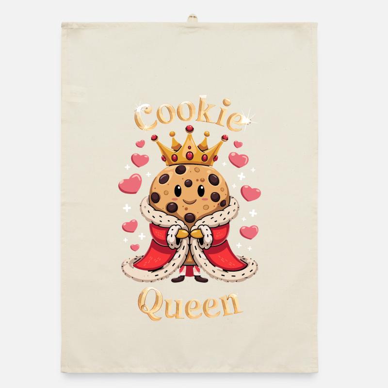 Cookie Queen Cookie Queen pour Sweet Cookie Torchon bio