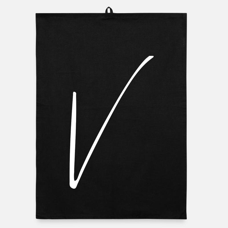V Organic dish towel
