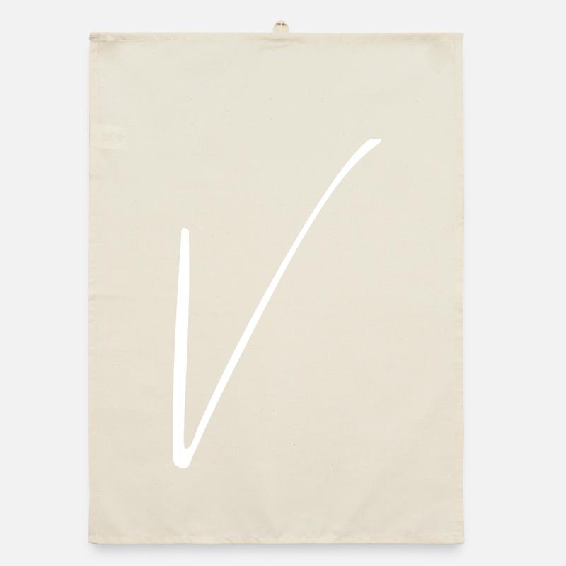 V Organic dish towel