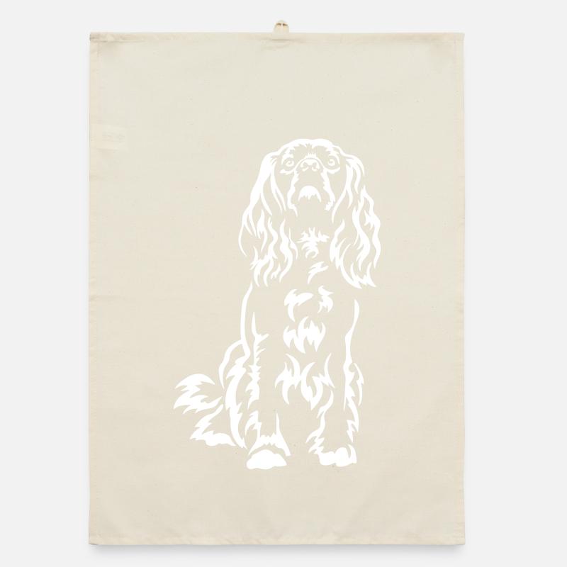 American Cocker Spaniel « Black Edition » Torchon bio