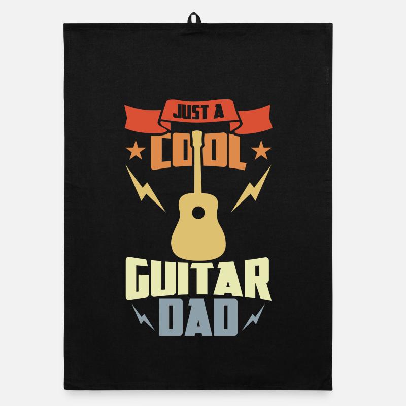 Gitarre Vater Organic Geschirrtuch