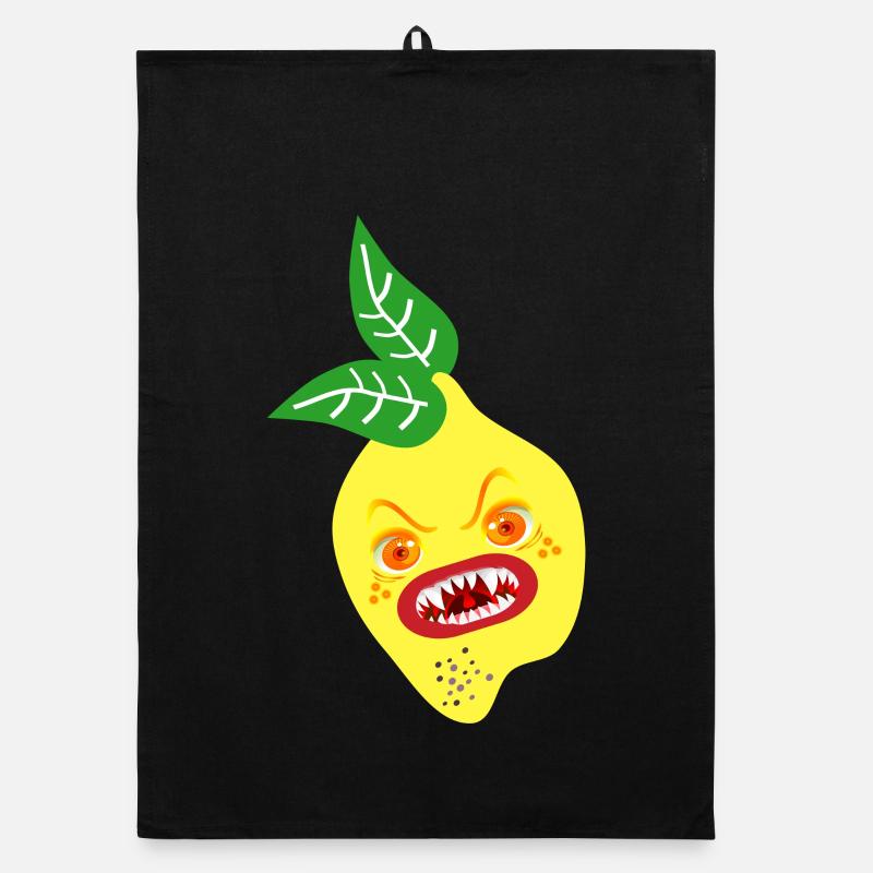 COSTUME D’HALLOWEEN CITRON Torchon bio