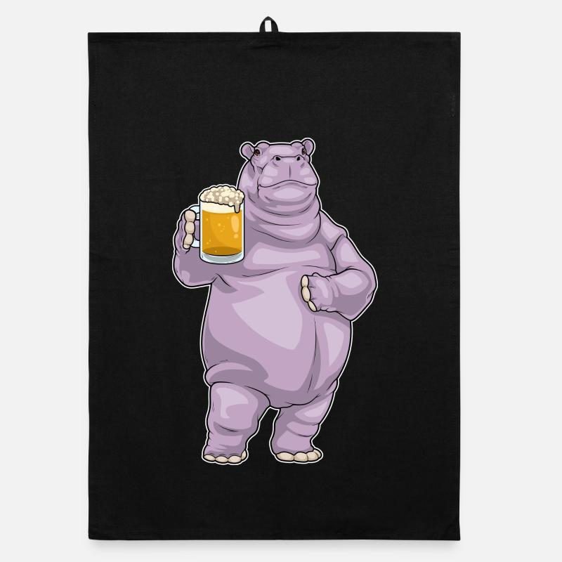 Hippo Beer Organic dish towel