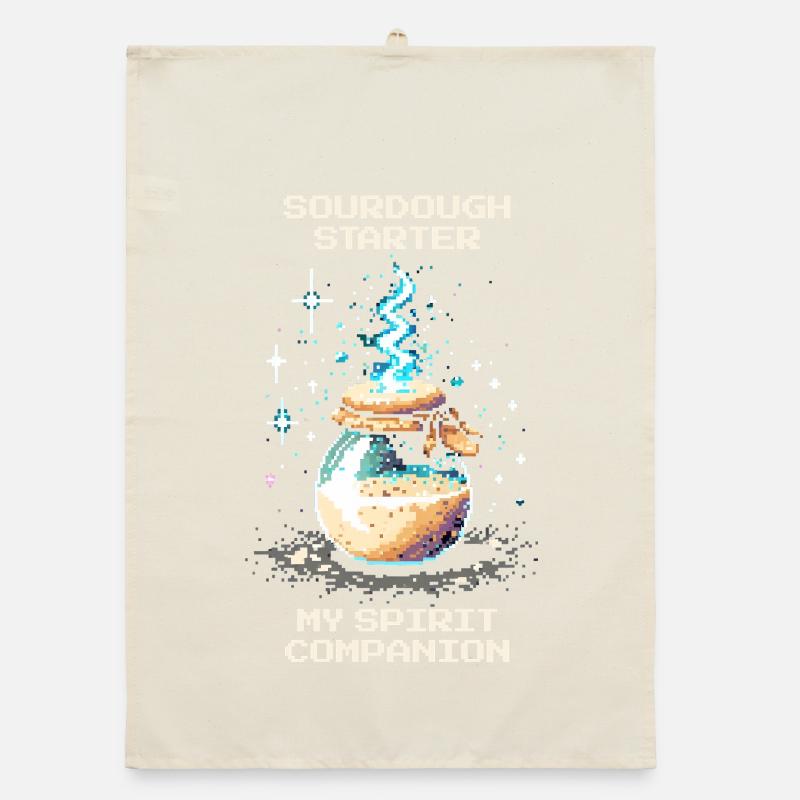 Sourdough: My soul mate | Baking bread Organic dish towel