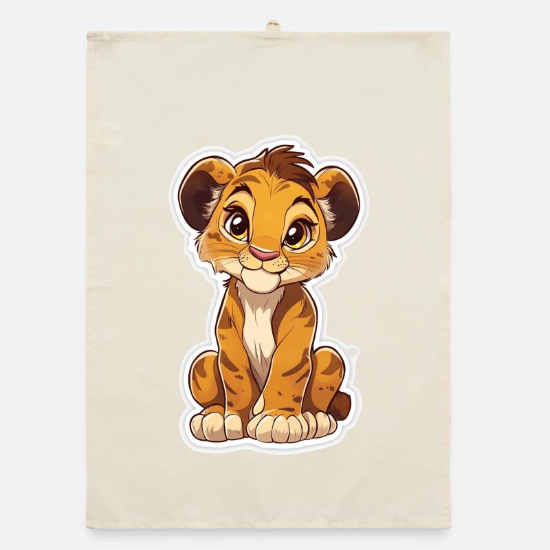 Lion Organic dish towel