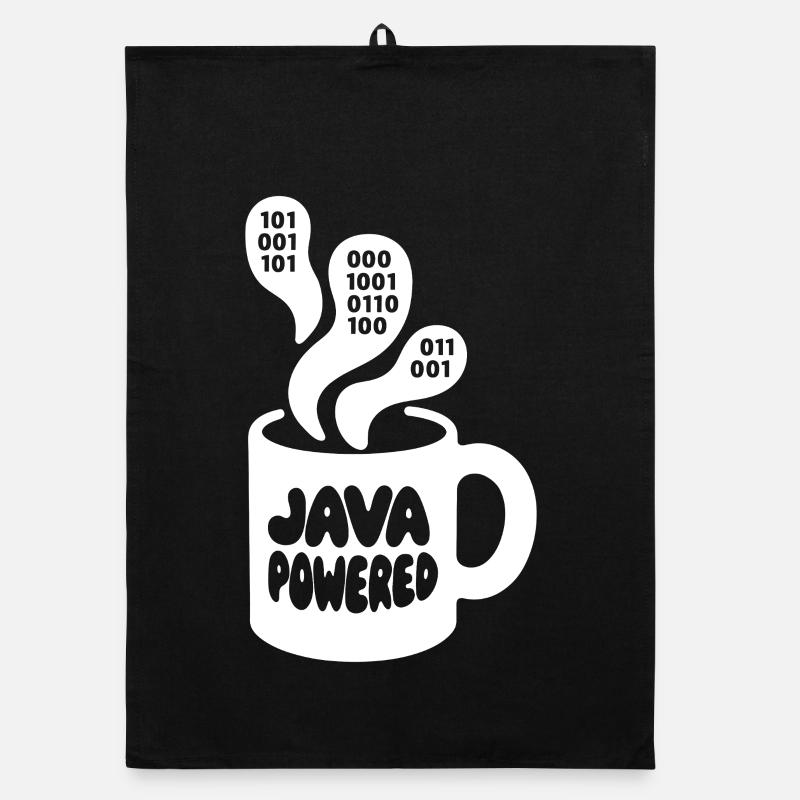 Tasse alimentée par Java : Vapeur binaire Torchon bio