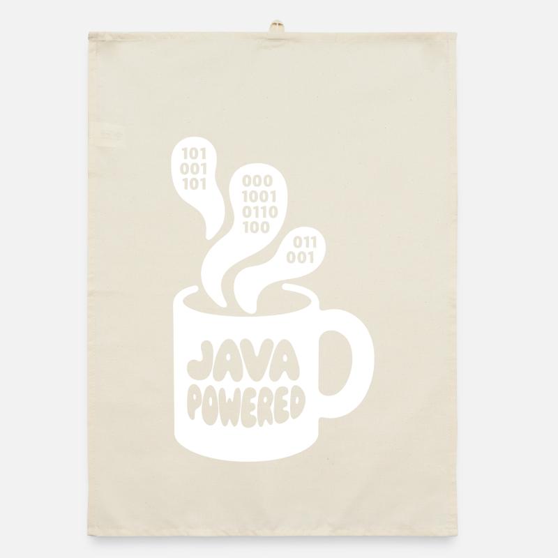 Tasse alimentée par Java : Vapeur binaire Torchon bio