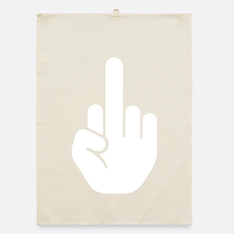 Mittelfinger Organic Geschirrtuch