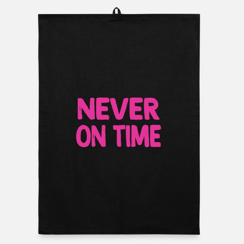 Never on time Organic dish towel
