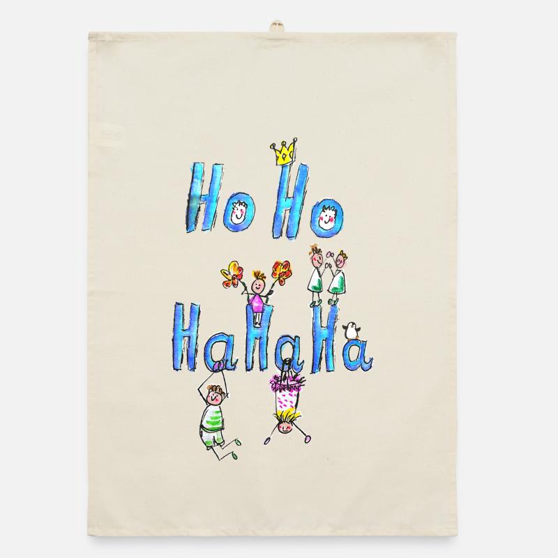 Hoho Hahaha Organic dish towel