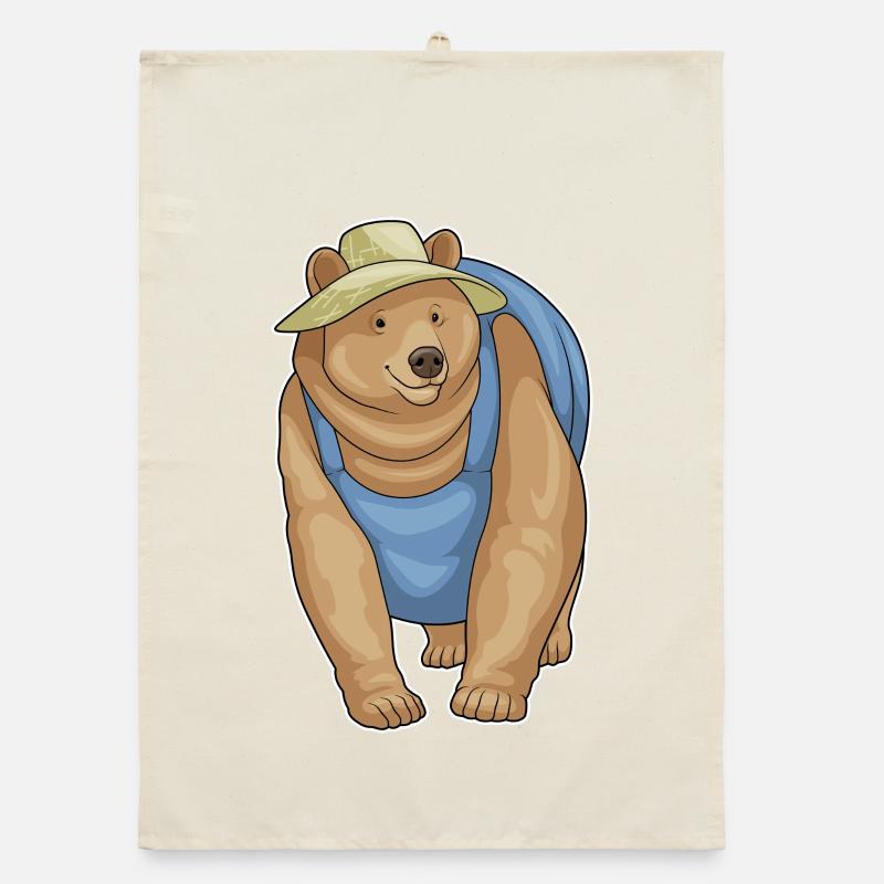 Chapeau de fermier d’ours Torchon bio