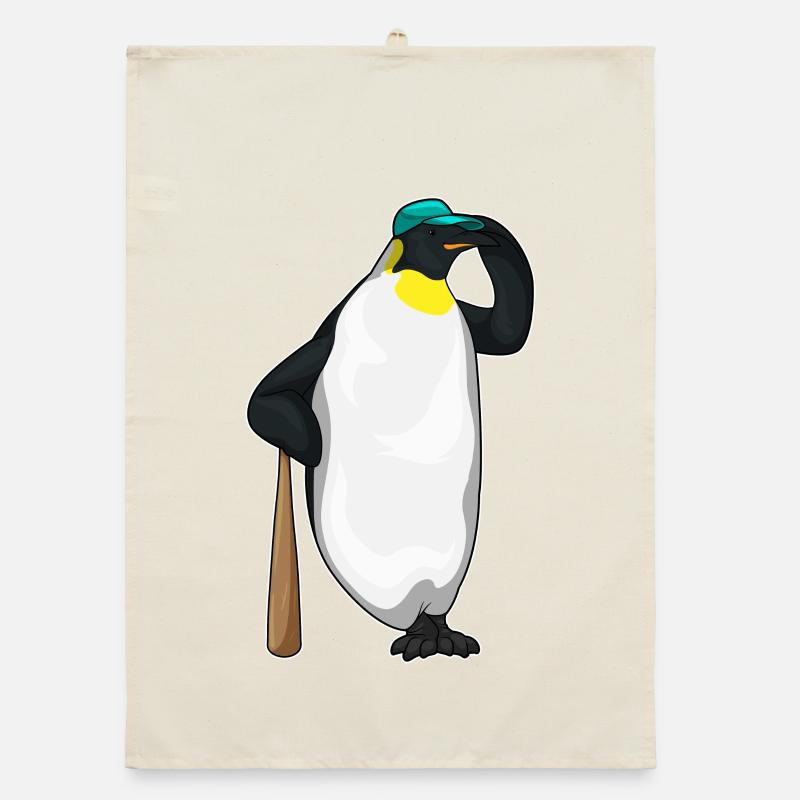 Penguin Baseball Batts Torchon bio