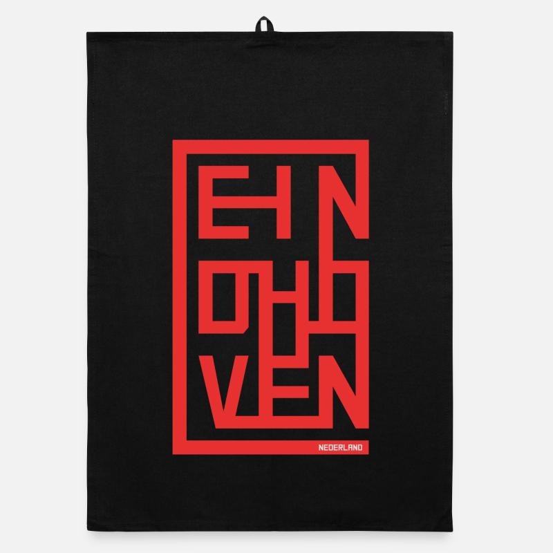 EINDHOVEN Design – Style moderne et urbain Torchon bio