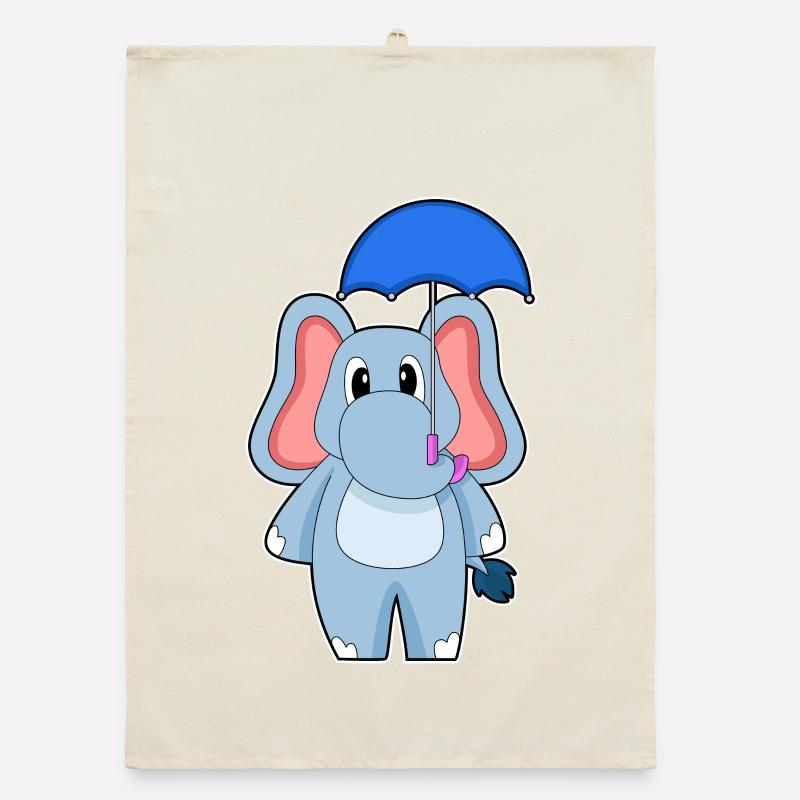 Parapluie d’éléphant Torchon bio