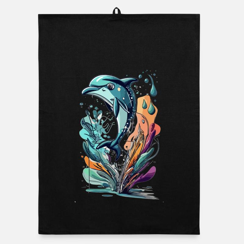 DELFIN Organic Geschirrtuch