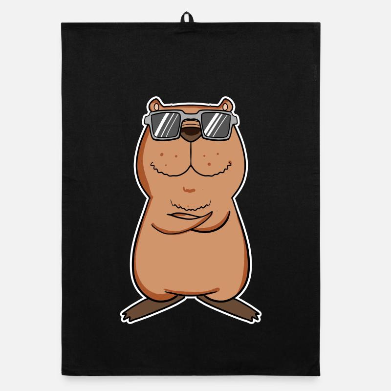 Capybara Organic Geschirrtuch