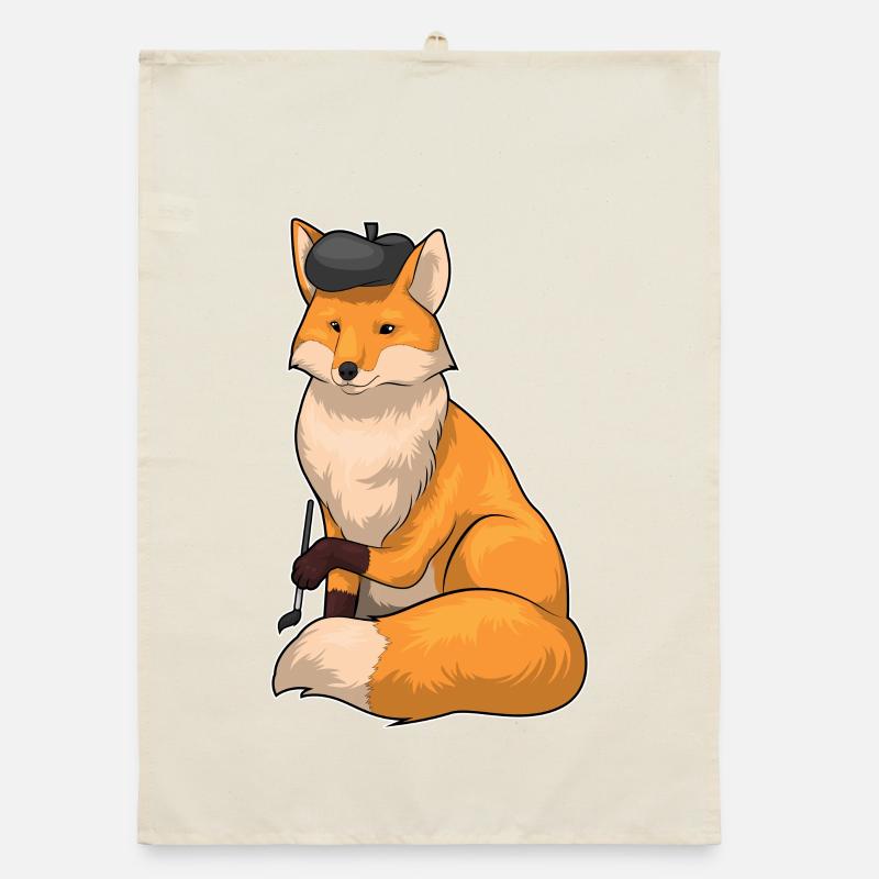 Fox Painter Peinture Pinceau Torchon bio
