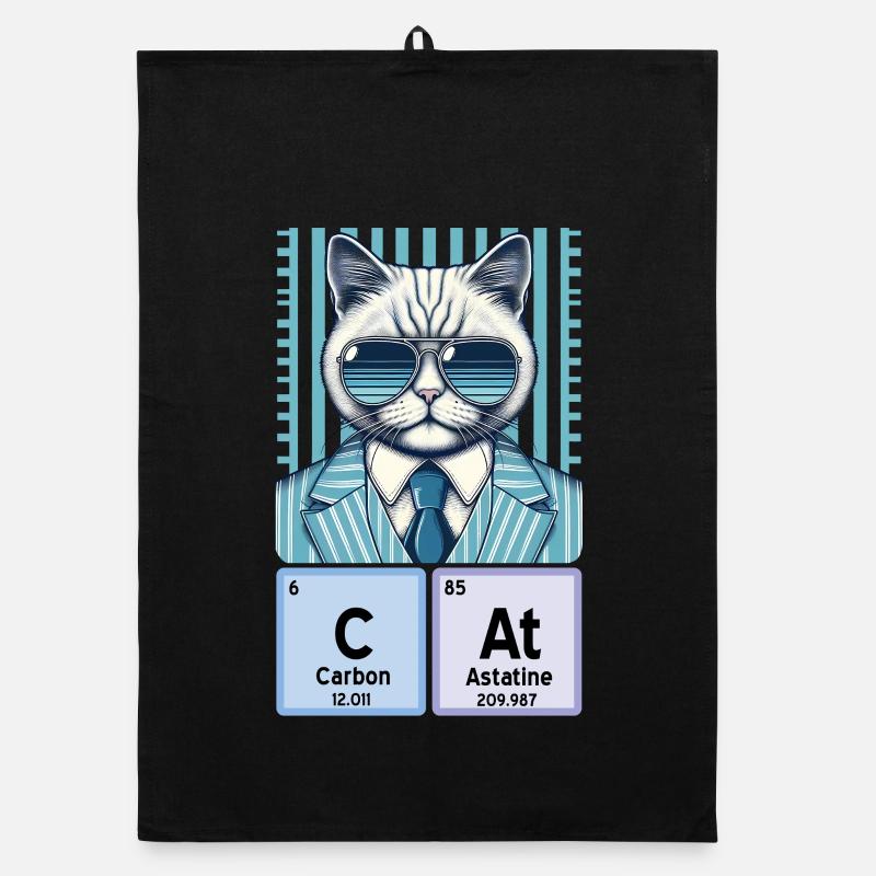 Chemistry Cat: The Cool Catalyst Organic dish towel