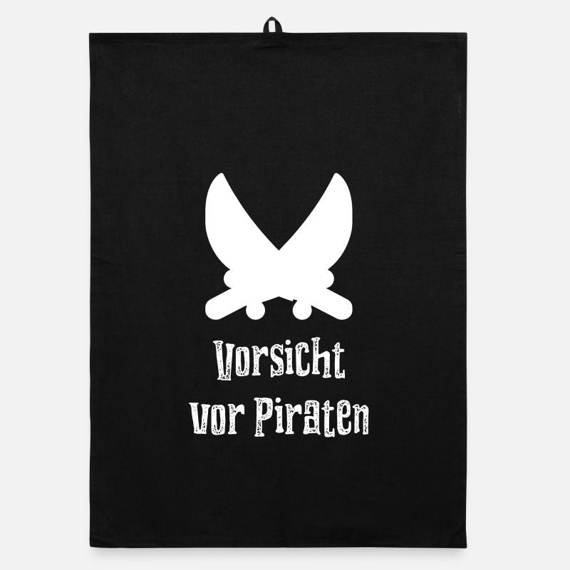 Méfiez-vous des pirates Torchon bio