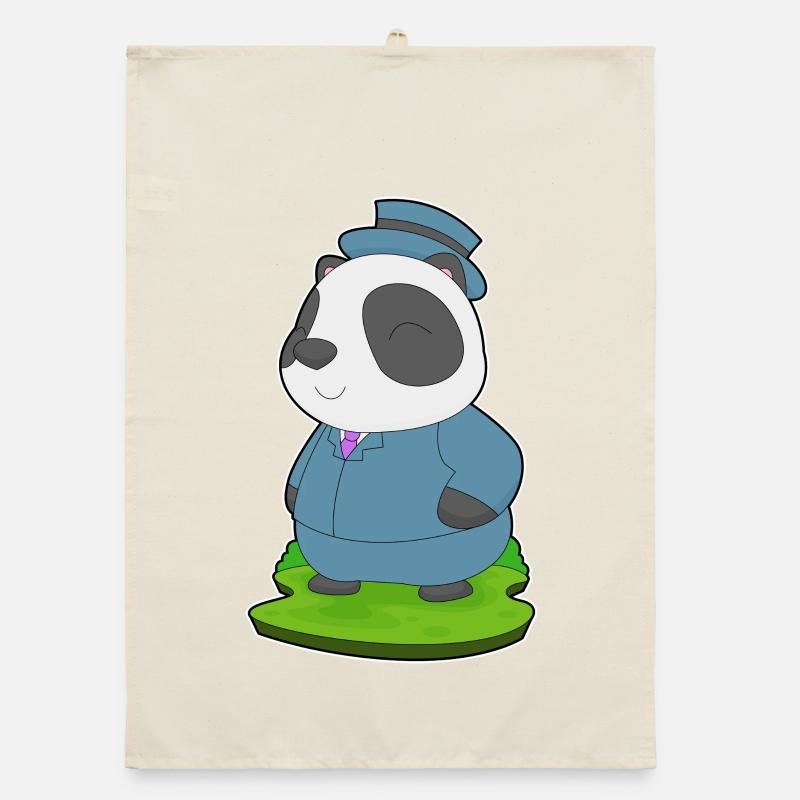 Costume de mariage Panda Groom Torchon bio