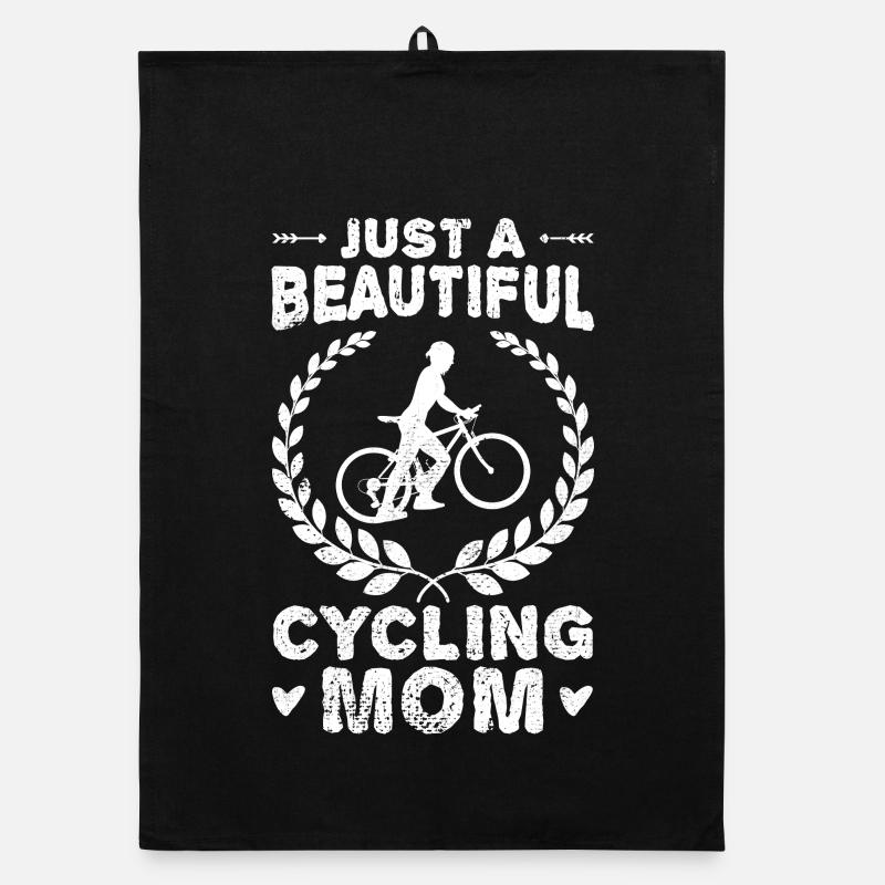 Cyclist Mother Organic dish towel