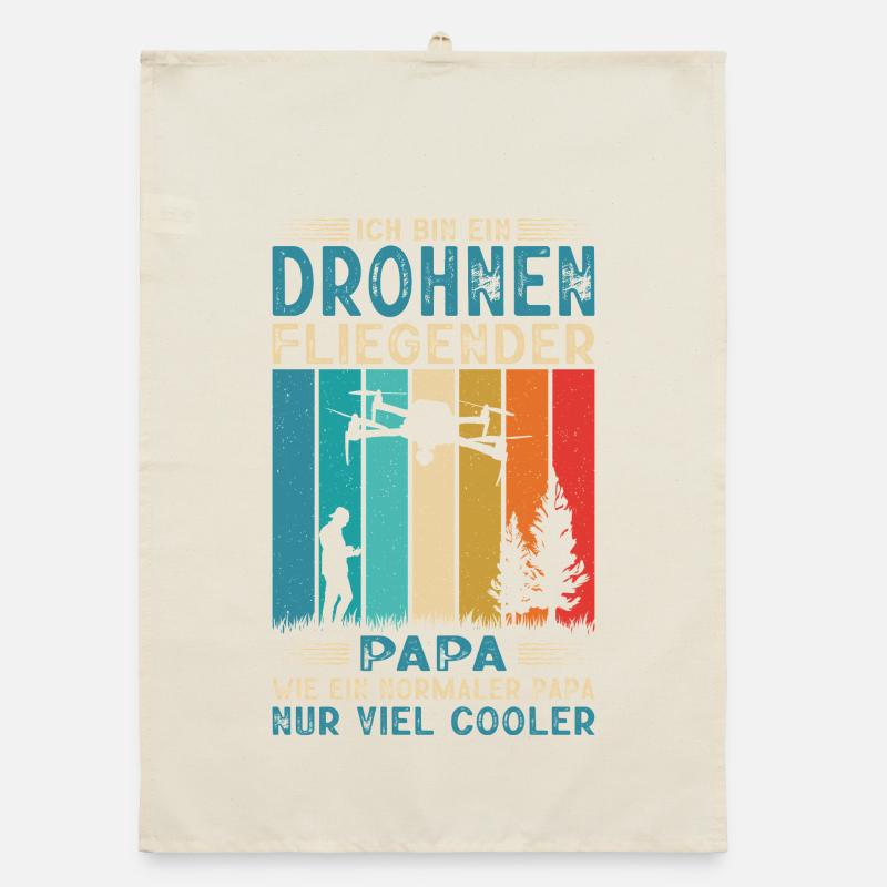 Accessoires de pilote de drone Drone Pilote de drone Cadeau Torchon bio