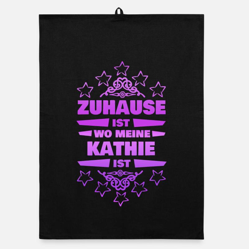 Geschenk für Kathie Organic Geschirrtuch