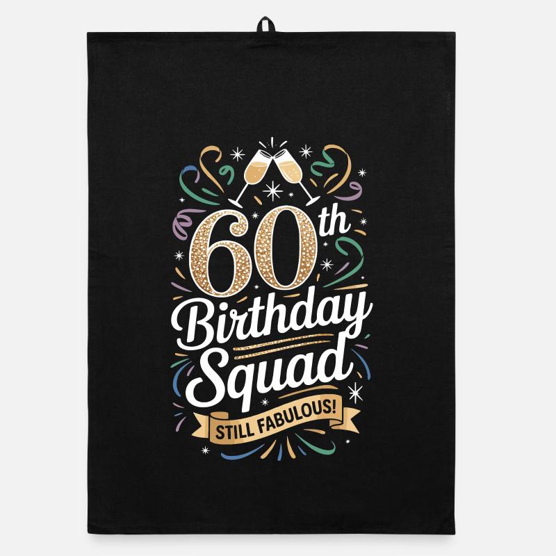 Équipe d’équipe du 60e anniversaire Torchon bio