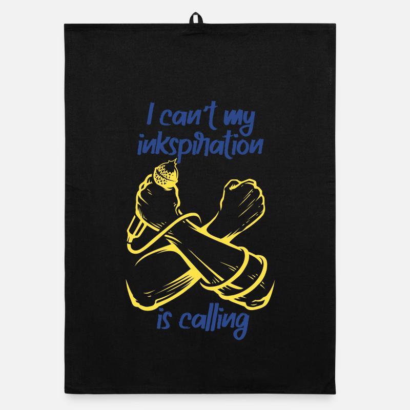 Poetry Slam Ink Stimulation Slam Poetry Organic dish towel