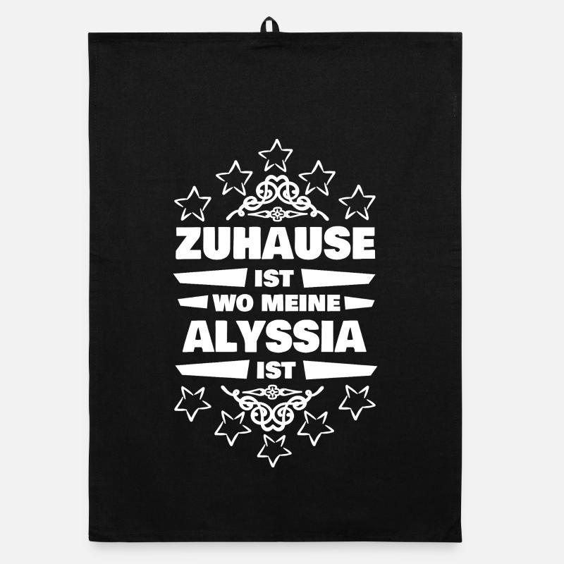 Cadeau pour Alyssia Torchon bio