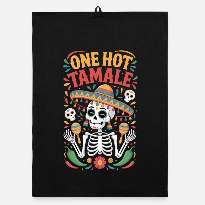 One Hot Tomale Organic dish towel