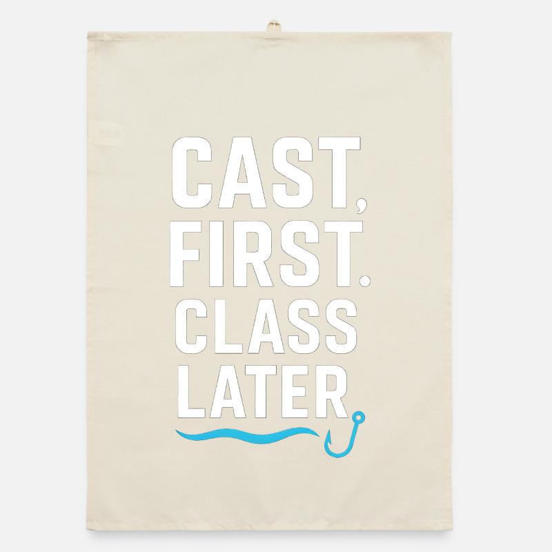 Cast First Class Later Organic dish towel