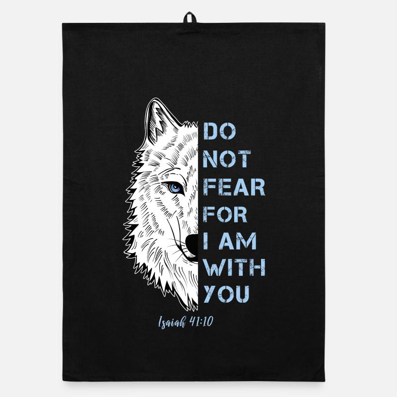 Religious quote Organic dish towel