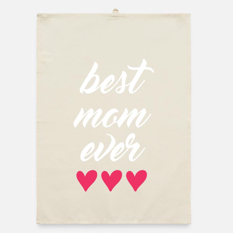Beste Mutter aller Zeiten Organic Geschirrtuch