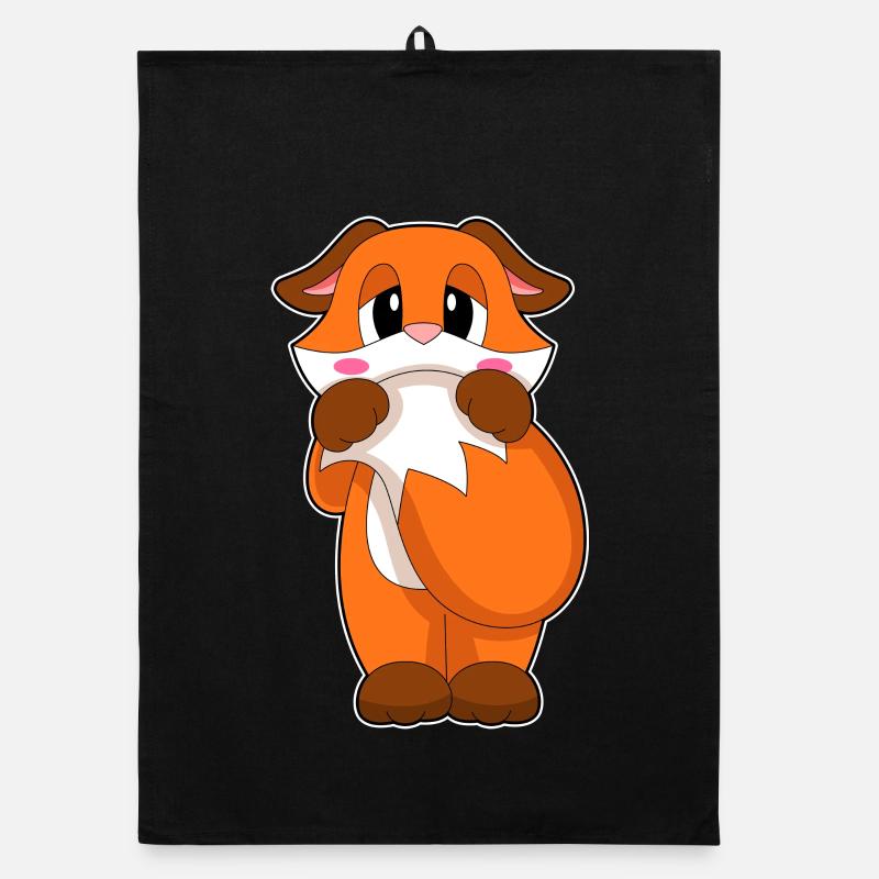 Renard mignon Torchon bio