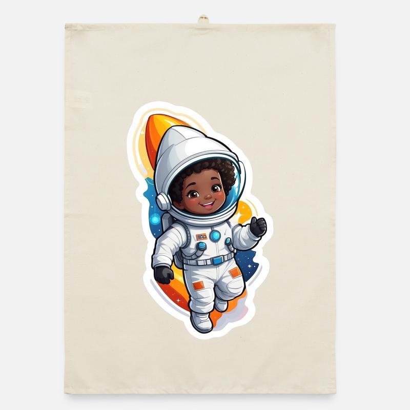 AstronauIN space Organic dish towel