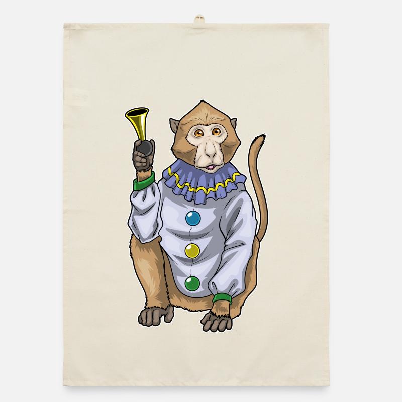 Corne de Clown Singe Torchon bio