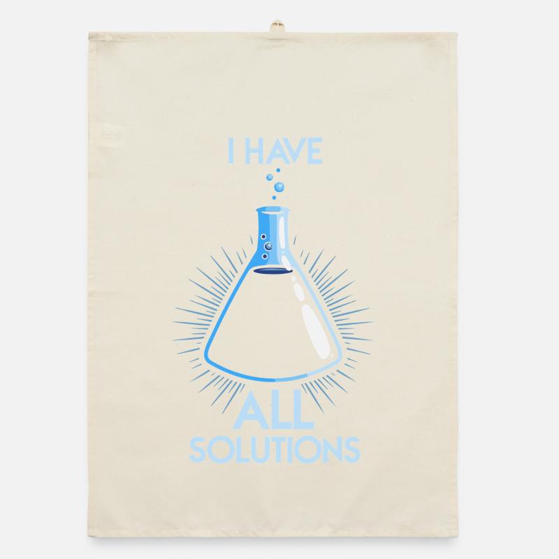 Chimie Chimiste Professeur de chimie Drôle de science Torchon bio