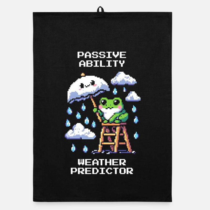 Passive Ability: Weather Oracle | Weatherman Organic dish towel