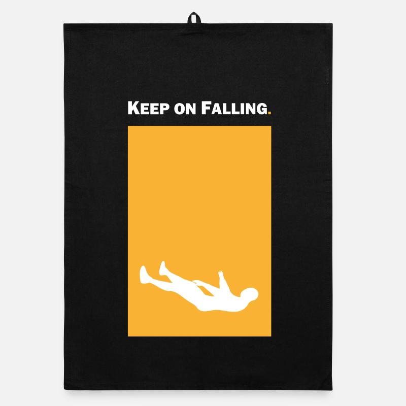 Keep on Falling Organic Geschirrtuch