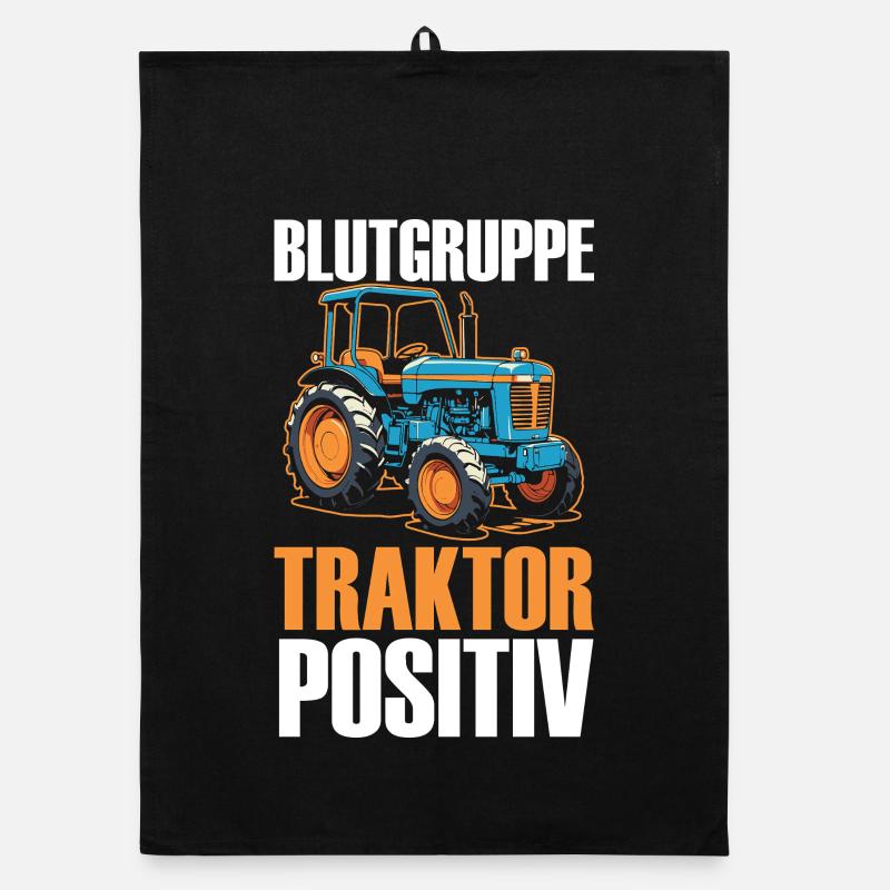 Farmer Farm Farmer Farmer Tractor Organic dish towel