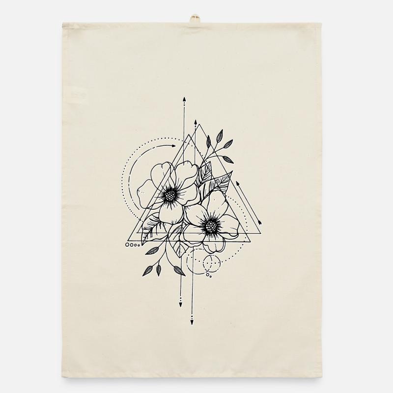 Fille Tatouée Torchon bio