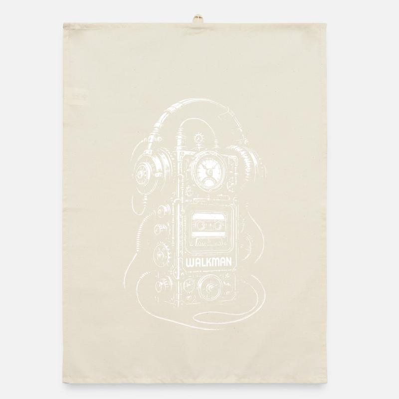 Walkman steampunk rétro Torchon bio