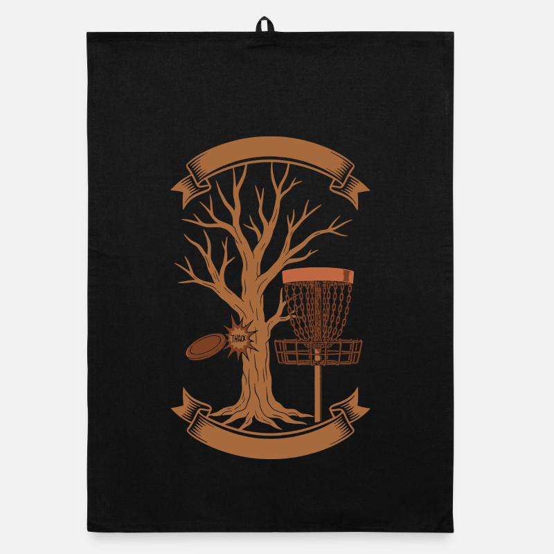 THACK Tree Hit Disc Golf Korb Fliegende Disc Organic Geschirrtuch