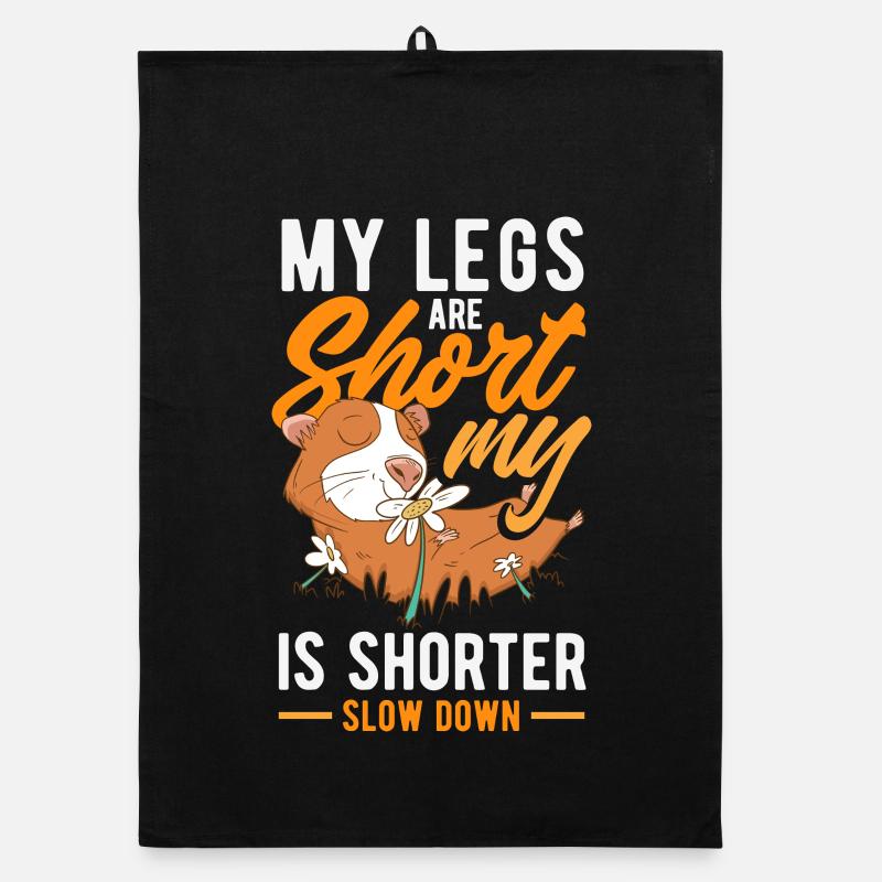 Attends-moi, j’ai de petites jambes Torchon bio