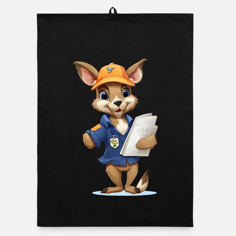 Hoppel Ouvrier du bâtiment Bunny Torchon bio