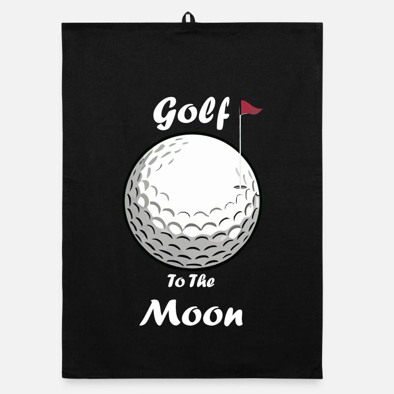 Du golf à la lune Torchon bio