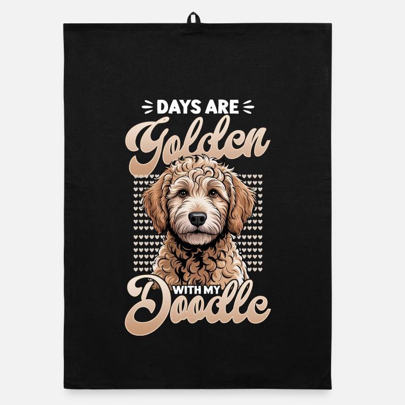 Race de chien Goldendoodle Torchon bio
